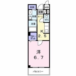 香里園駅 徒歩12分 2階の物件間取画像